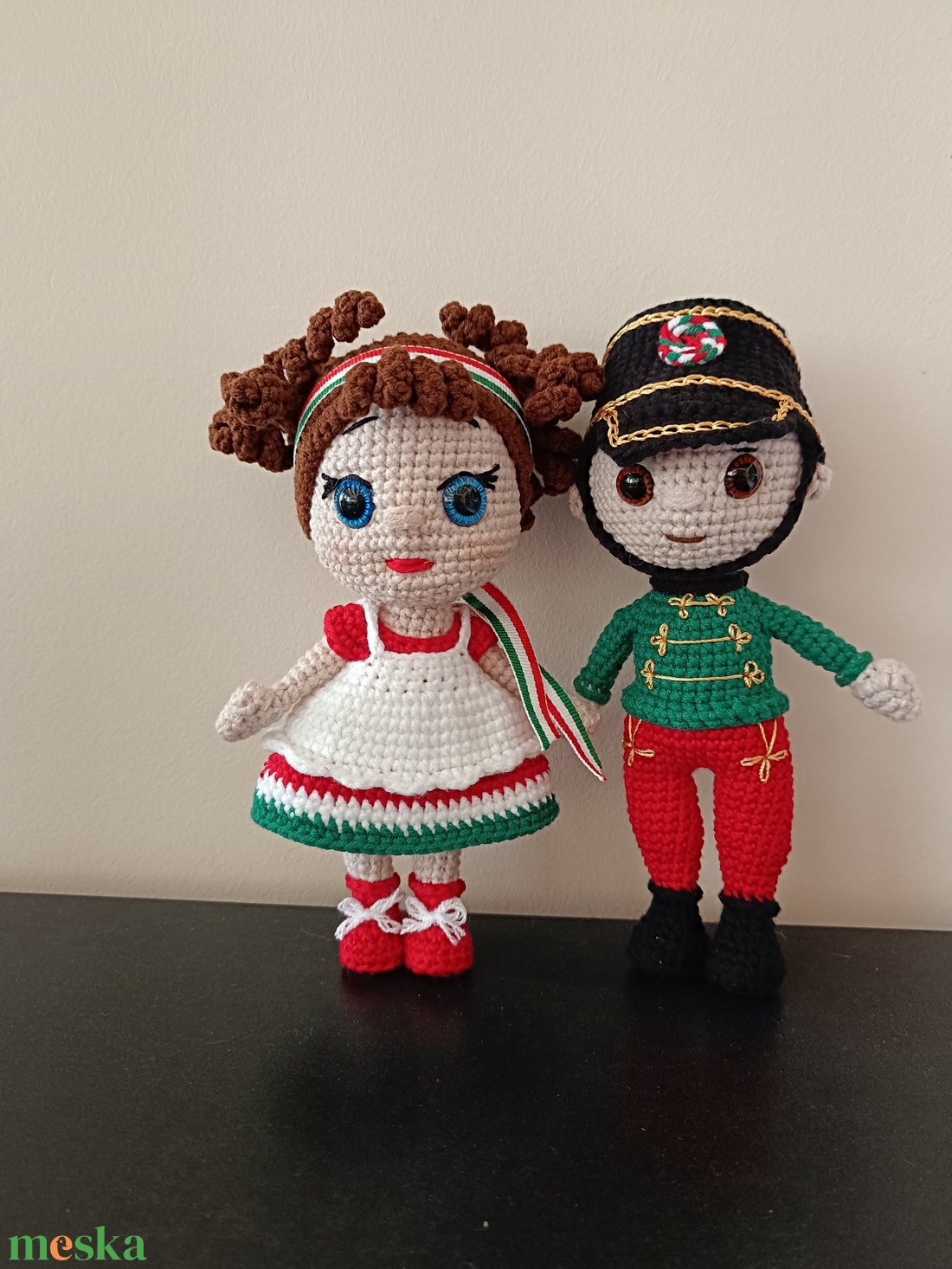 Magyaros babák fiú és lány  - otthon & életmód - dekoráció - dísztárgy - Meska.hu