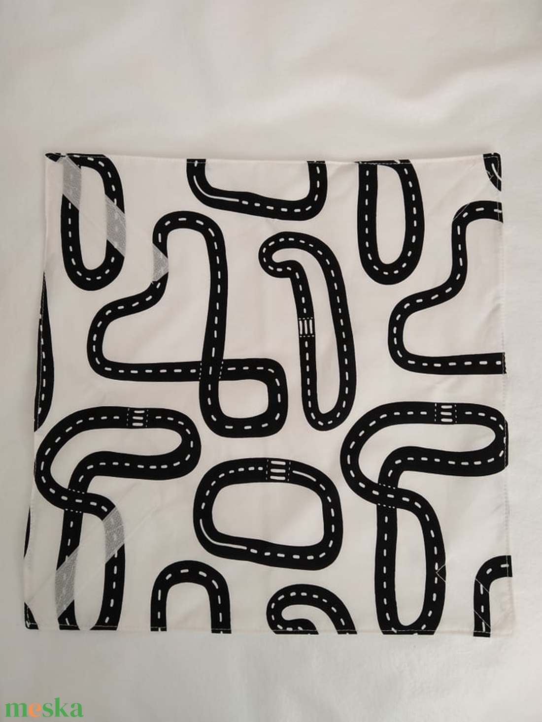 Autópályás újraszalvéta - otthon & életmód - konyhafelszerelés, tálalás - konyhai textil - szalvéta - Meska.hu Autópályás újraszalvéta - otthon & életmód - konyhafelszerelés, tálalás - konyhai textil - szalvéta - Meska.hu