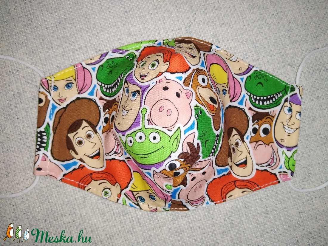 Szájmaszk-Toy Story-Gyerekmaszk - gyerek - gyerek - Meska.hu