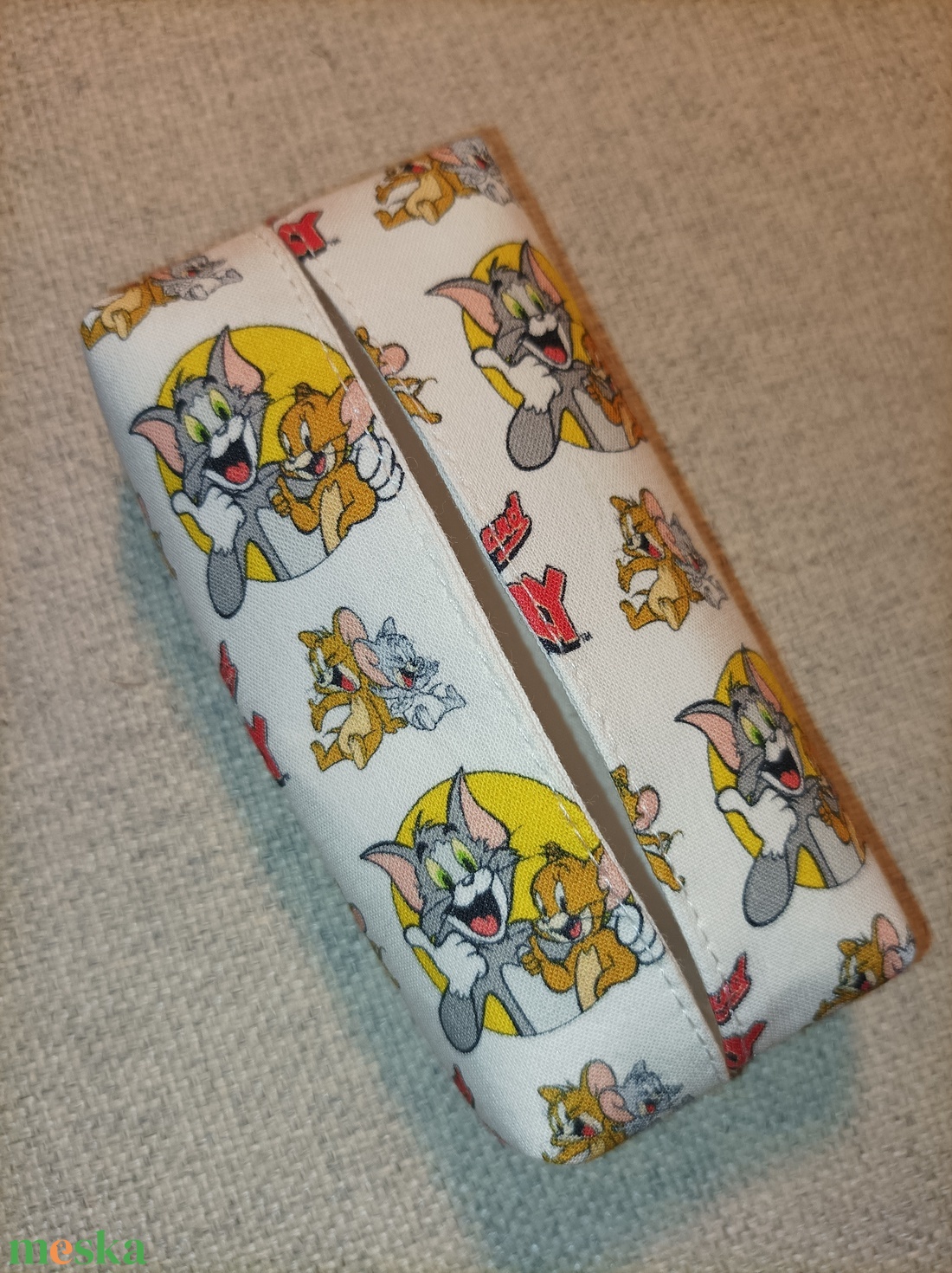 Tom and Jerry-bélelt papírzsebkendő tartó - táska & tok - pénztárca & más tok - zsebkendőtartó tok - Meska.hu Tom and Jerry-bélelt papírzsebkendő tartó - táska & tok - pénztárca & más tok - zsebkendőtartó tok - Meska.hu