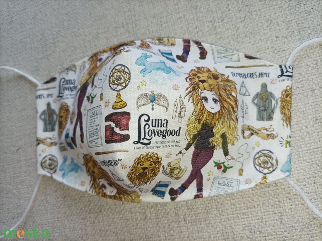 AKCIÓS!! Luna Lovegood-Harry Potter-Szájmaszk-Gyerekmaszk - gyerek - gyerek - Meska.hu