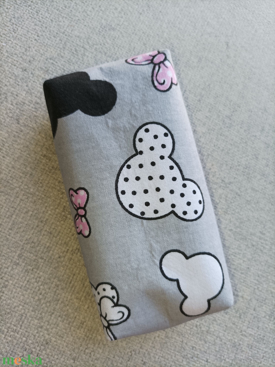 Minnies bélelt papírzsebkendő tartó - táska & tok - pénztárca & más tok - zsebkendőtartó tok - Meska.hu