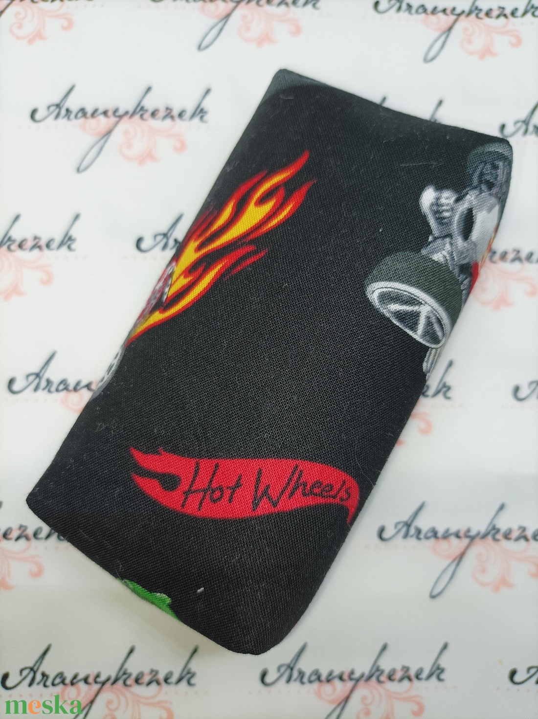 Hot Wheels-bélelt papírzsebkendő tartó - táska & tok - pénztárca & más tok - zsebkendőtartó tok - Meska.hu