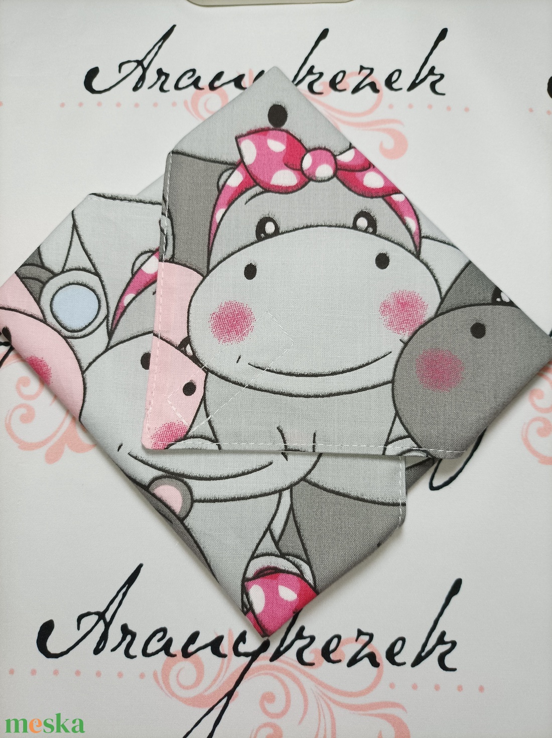 Cuki vízilovak-újraszalvéta - otthon & életmód - konyhafelszerelés, tálalás - konyhai textil - szalvéta - Meska.hu Cuki vízilovak-újraszalvéta - otthon & életmód - konyhafelszerelés, tálalás - konyhai textil - szalvéta - Meska.hu