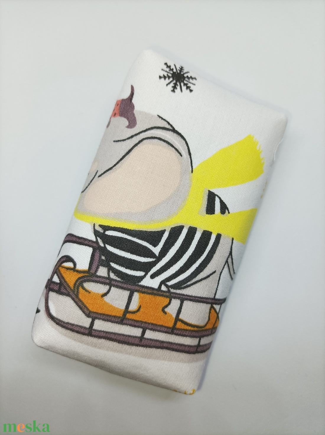 Szánkózó Tacskó és Elefánt-bélelt papírzsebkendő tartó - táska & tok - pénztárca & más tok - zsebkendőtartó tok - Meska.hu