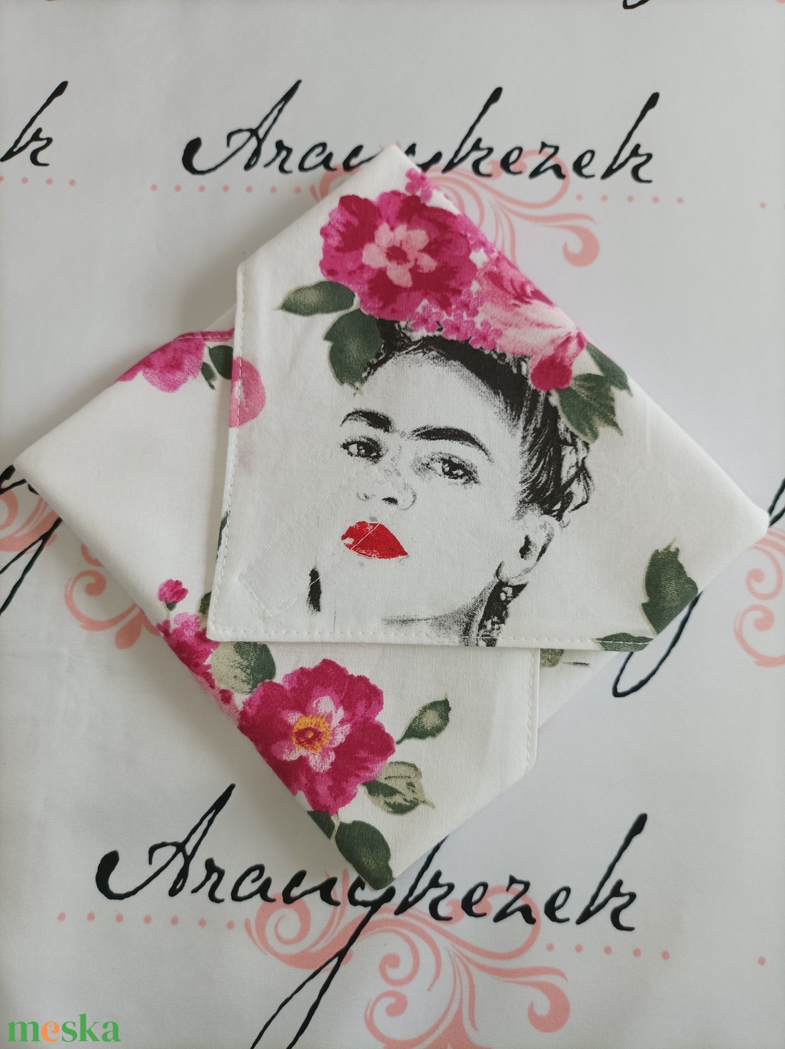 Frida Kahlo-újraszalvéta - táska & tok - uzsonna- & ebéd tartó - szendvics csomagoló - Meska.hu Frida Kahlo-újraszalvéta - táska & tok - uzsonna- & ebéd tartó - szendvics csomagoló - Meska.hu