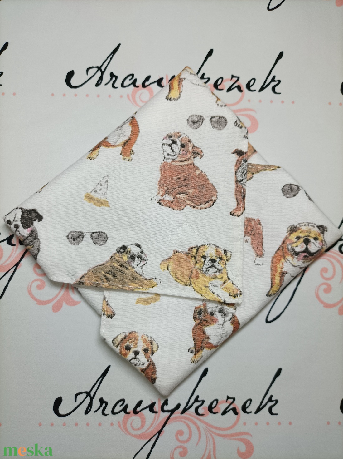Angol bulldog-újraszalvéta - táska & tok - uzsonna- & ebéd tartó - szendvics csomagoló - Meska.hu Angol bulldog-újraszalvéta - táska & tok - uzsonna- & ebéd tartó - szendvics csomagoló - Meska.hu