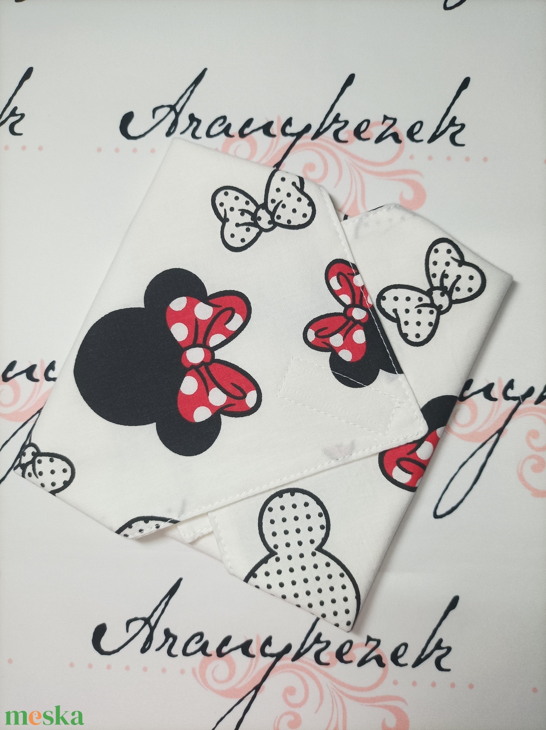 Minnies-újraszalvéta - táska & tok - uzsonna- & ebéd tartó - szendvics csomagoló - Meska.hu