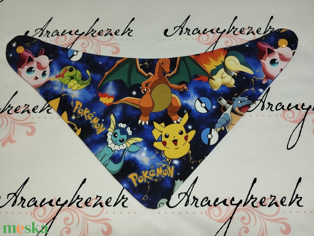 Pokémon mintás nyálkendő - ruha & divat - babaruha & gyerekruha - előke & nyálkendő - Meska.hu Pokémon mintás nyálkendő - ruha & divat - babaruha & gyerekruha - előke & nyálkendő - Meska.hu