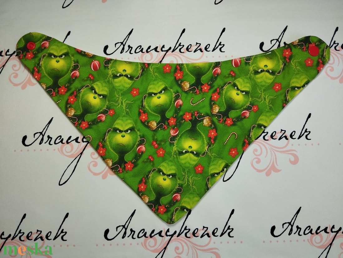 Grincs-Nyálkendő - ruha & divat - babaruha & gyerekruha - előke & nyálkendő - Meska.hu Grincs-Nyálkendő - ruha & divat - babaruha & gyerekruha - előke & nyálkendő - Meska.hu