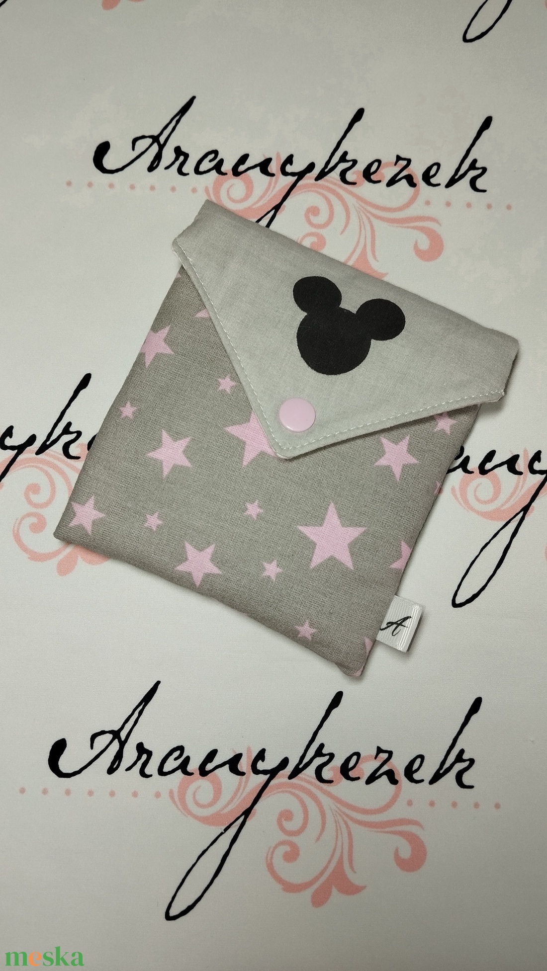 Mickey egeres-szürke-arctisztító korong csomag 8db-os+neszesszer - szépségápolás - arcápolás - arctisztító korong - Meska.hu Mickey egeres-szürke-arctisztító korong csomag 8db-os+neszesszer - szépségápolás - arcápolás - arctisztító korong - Meska.hu