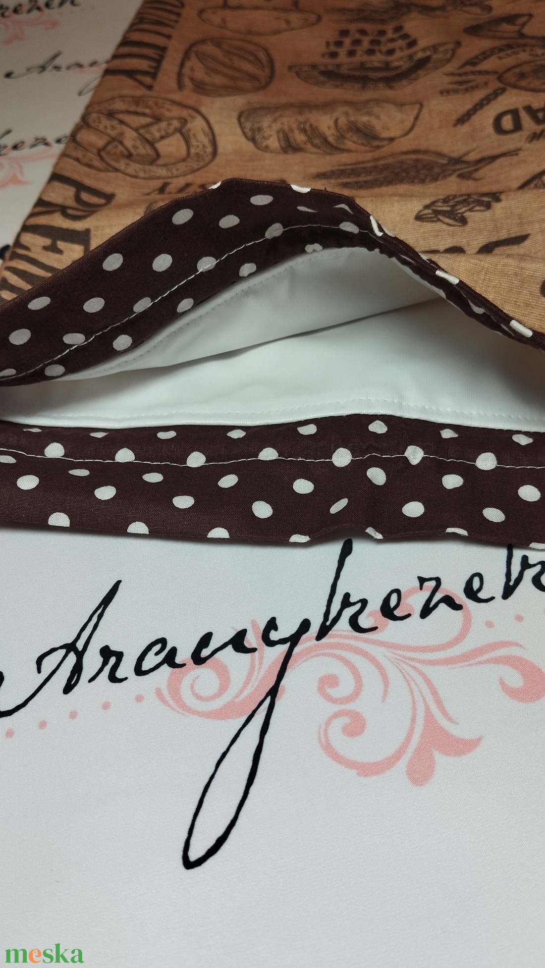 Pékárus-Nagy méretű kenyereszsák PUL béléssel. - táska & tok - bevásárlás & shopper táska - kenyeres zsák - Meska.hu Pékárus-Nagy méretű kenyereszsák PUL béléssel. - táska & tok - bevásárlás & shopper táska - kenyeres zsák - Meska.hu