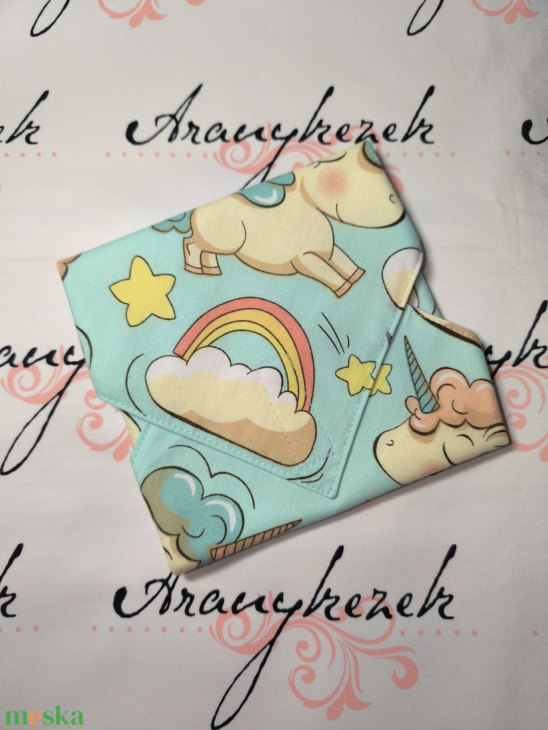 Unicornisos-menta-újraszalvéta - táska & tok - uzsonna- & ebéd tartó - szendvics csomagoló - Meska.hu Unicornisos-menta-újraszalvéta - táska & tok - uzsonna- & ebéd tartó - szendvics csomagoló - Meska.hu
