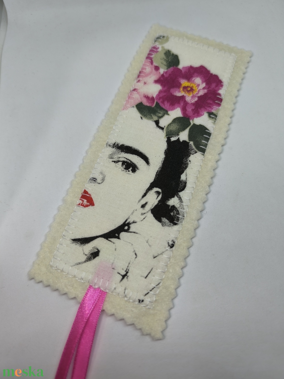 Frida Kahlo-könyvjelző  - könyv & zene - könyvjelző - Meska.hu