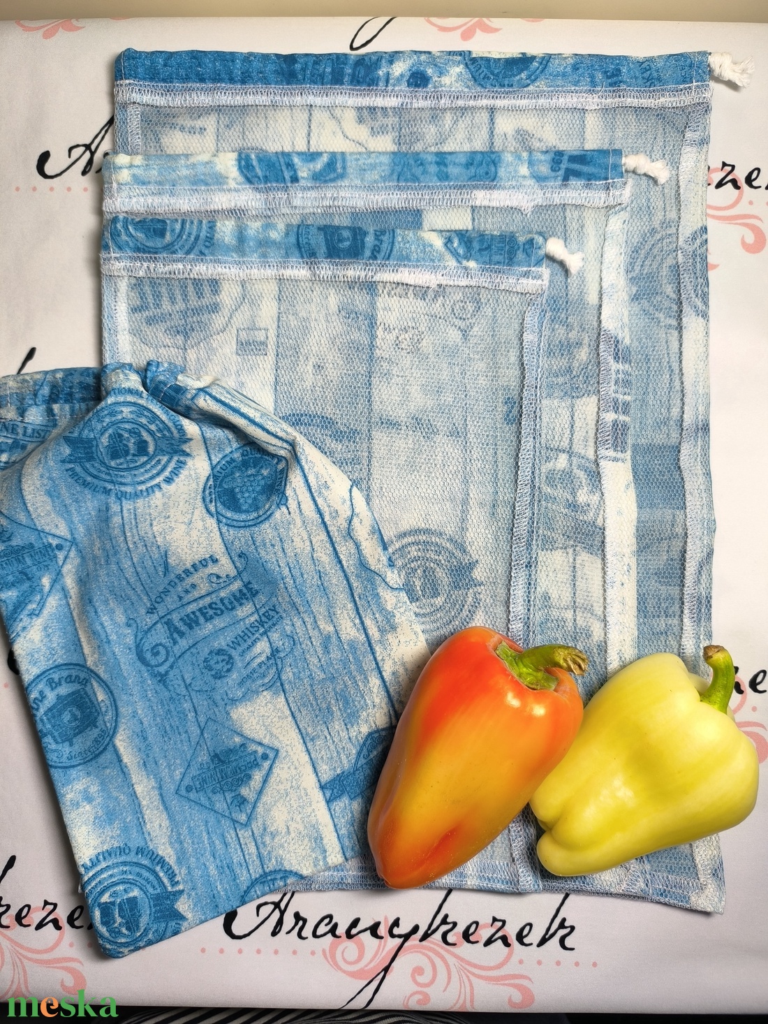 Bevásárló zsákok-Ital cimkés-4 db-os szett - táska & tok - bevásárlás & shopper táska - zöldség/gyümölcs zsák - Meska.hu Bevásárló zsákok-Ital cimkés-4 db-os szett - táska & tok - bevásárlás & shopper táska - zöldség/gyümölcs zsák - Meska.hu