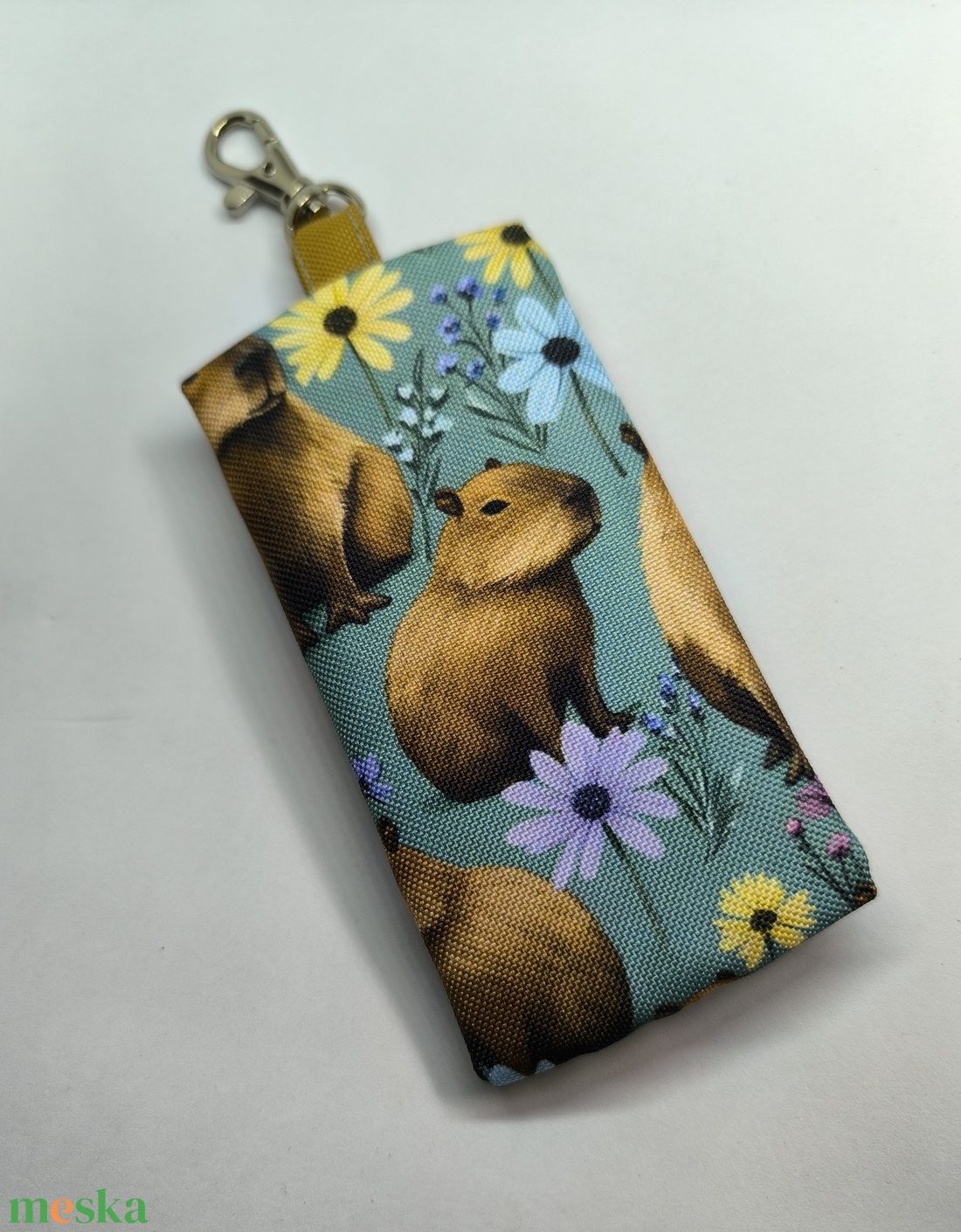 Capybara mintás kulcstartó- Vízálló design mintás anyagból - táska & tok - kulcstartó & táskadísz - kulcstartó - Meska.hu Capybara mintás kulcstartó- Vízálló design mintás anyagból - táska & tok - kulcstartó & táskadísz - kulcstartó - Meska.hu