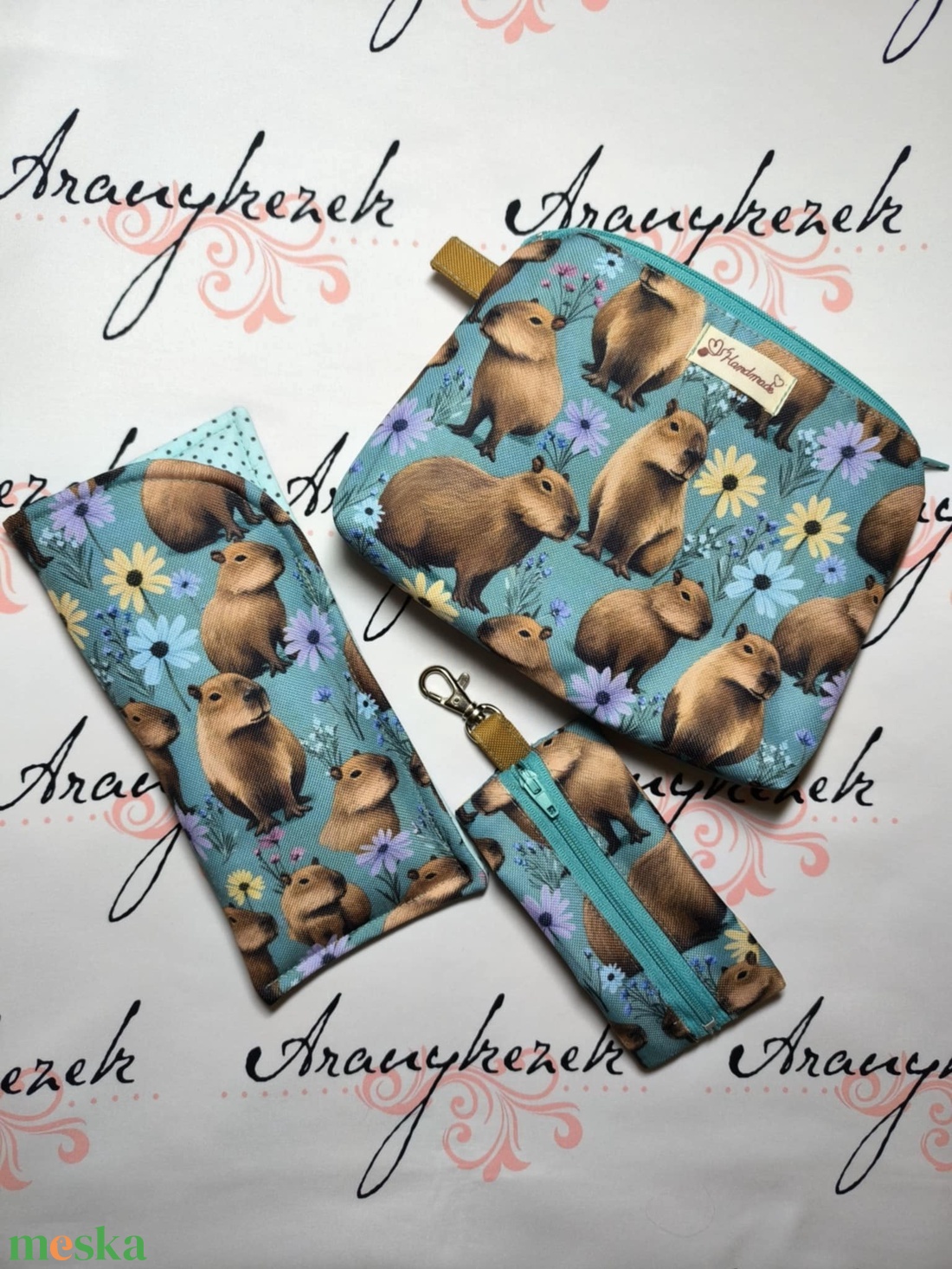 Capybara mintás kulcstartó- Vízálló design mintás anyagból - táska & tok - kulcstartó & táskadísz - kulcstartó - Meska.hu Capybara mintás kulcstartó- Vízálló design mintás anyagból - táska & tok - kulcstartó & táskadísz - kulcstartó - Meska.hu