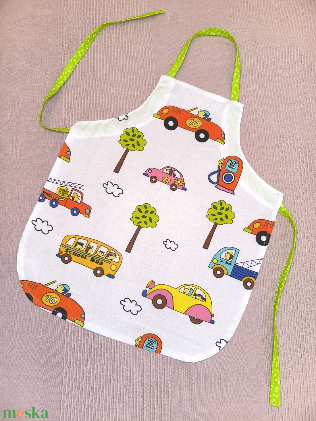 Kötény ovisoknak-járműves - otthon & életmód - konyhafelszerelés, tálalás - konyhai textil - kötény - Meska.hu Kötény ovisoknak-járműves - otthon & életmód - konyhafelszerelés, tálalás - konyhai textil - kötény - Meska.hu