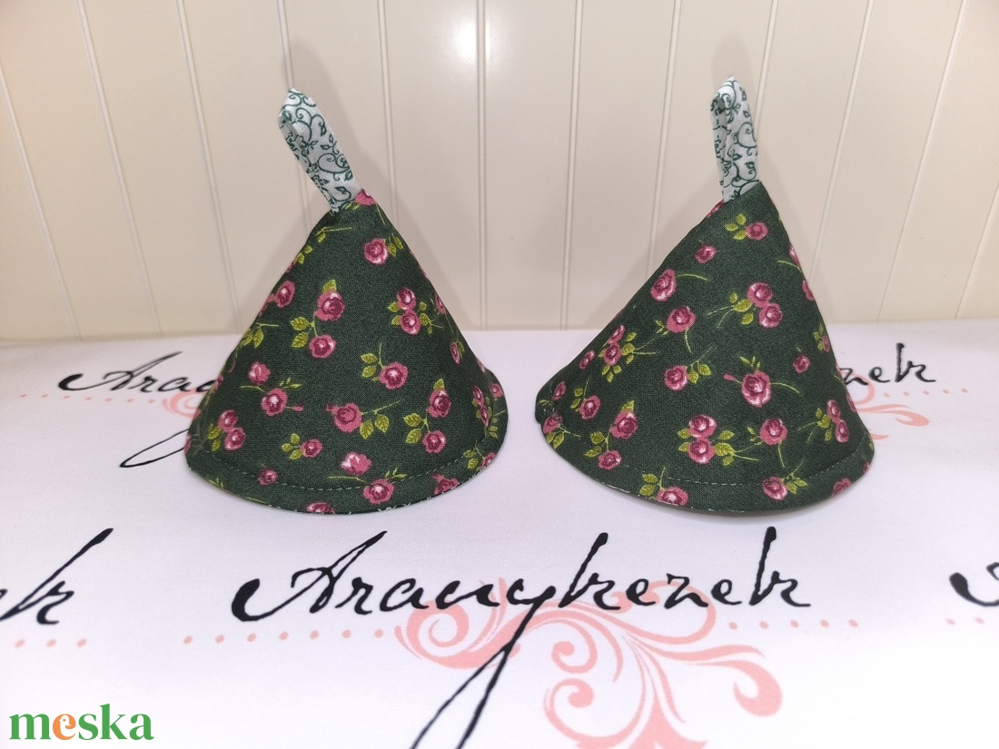 Fedőfogó párban  - otthon & életmód - konyhafelszerelés, tálalás - konyhai textil - edényfogó & edényfedő - Meska.hu