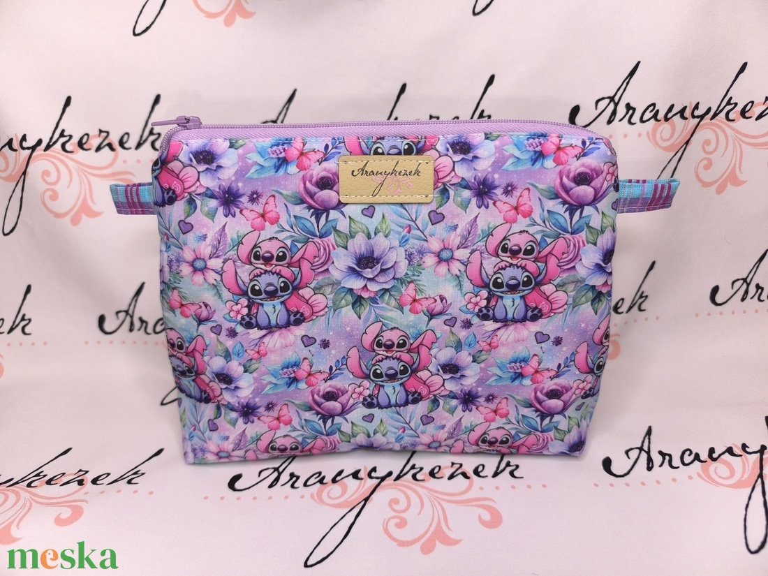 Lilo és Stitch neszesszer XL méretben  - táska & tok - neszesszer - Meska.hu