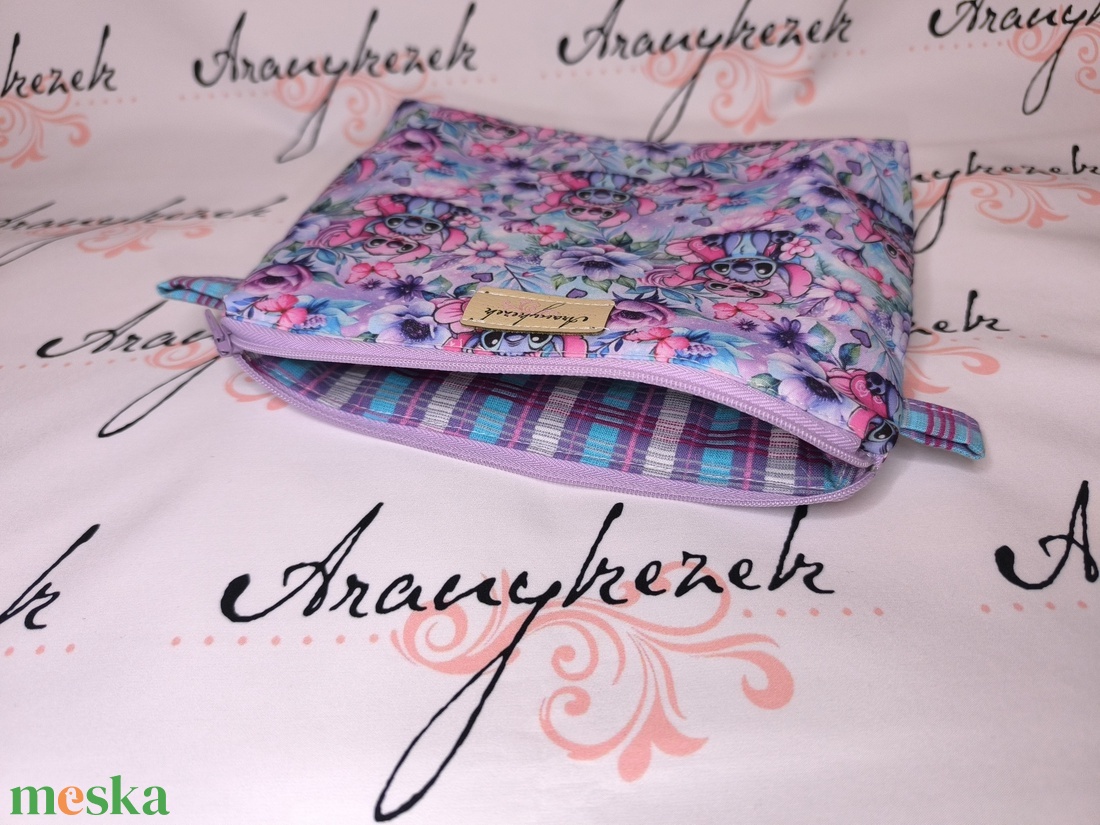 Lilo és Stitch neszesszer XL méretben  - táska & tok - neszesszer - Meska.hu