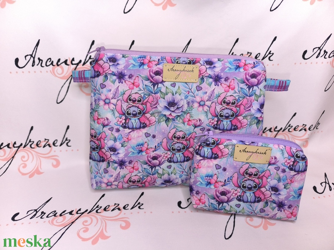 Lilo és Stitch neszesszer XS méretben  - táska & tok - neszesszer - Meska.hu