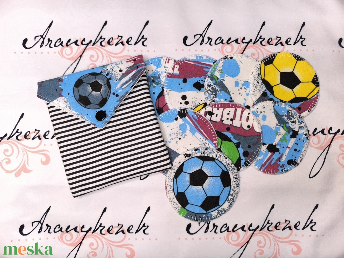 Focis arctisztító korong 8db+neszesszer - szépségápolás - arcápolás - arctisztító korong - Meska.hu