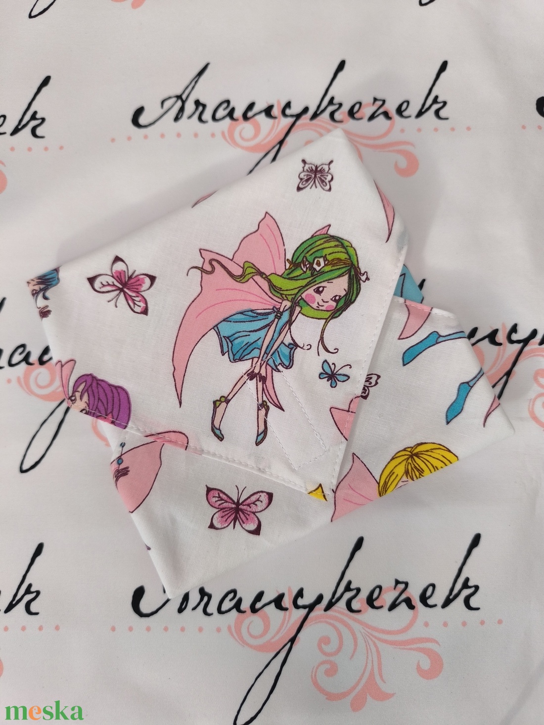 Tündéres újraszalvéta  - táska & tok - uzsonna- & ebéd tartó - szendvics csomagoló - Meska.hu