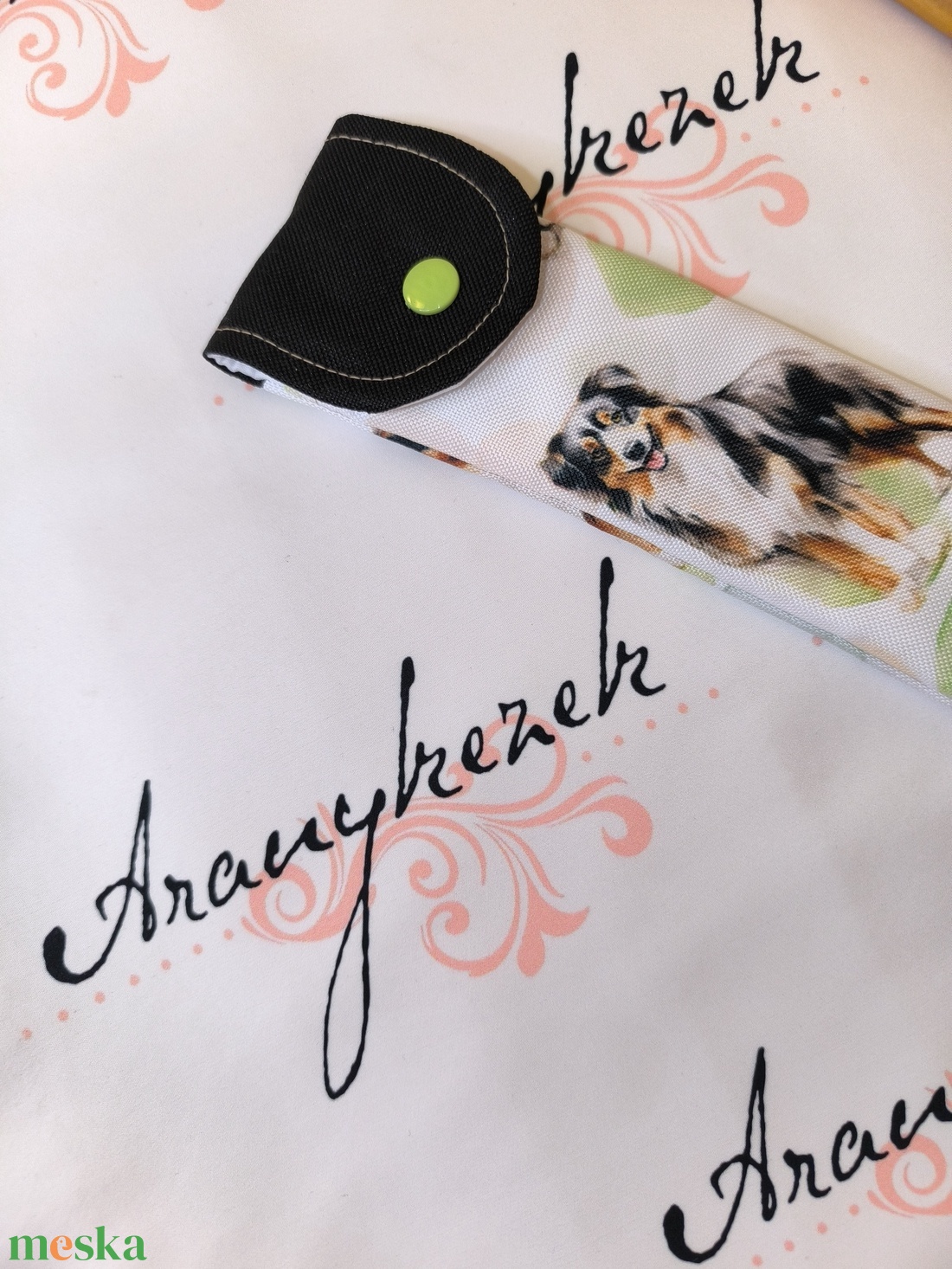 Kutyás 4.-vízlepergetős vászonból-furulyatok   - könyv & zene - hangszer & hangszertok - Meska.hu