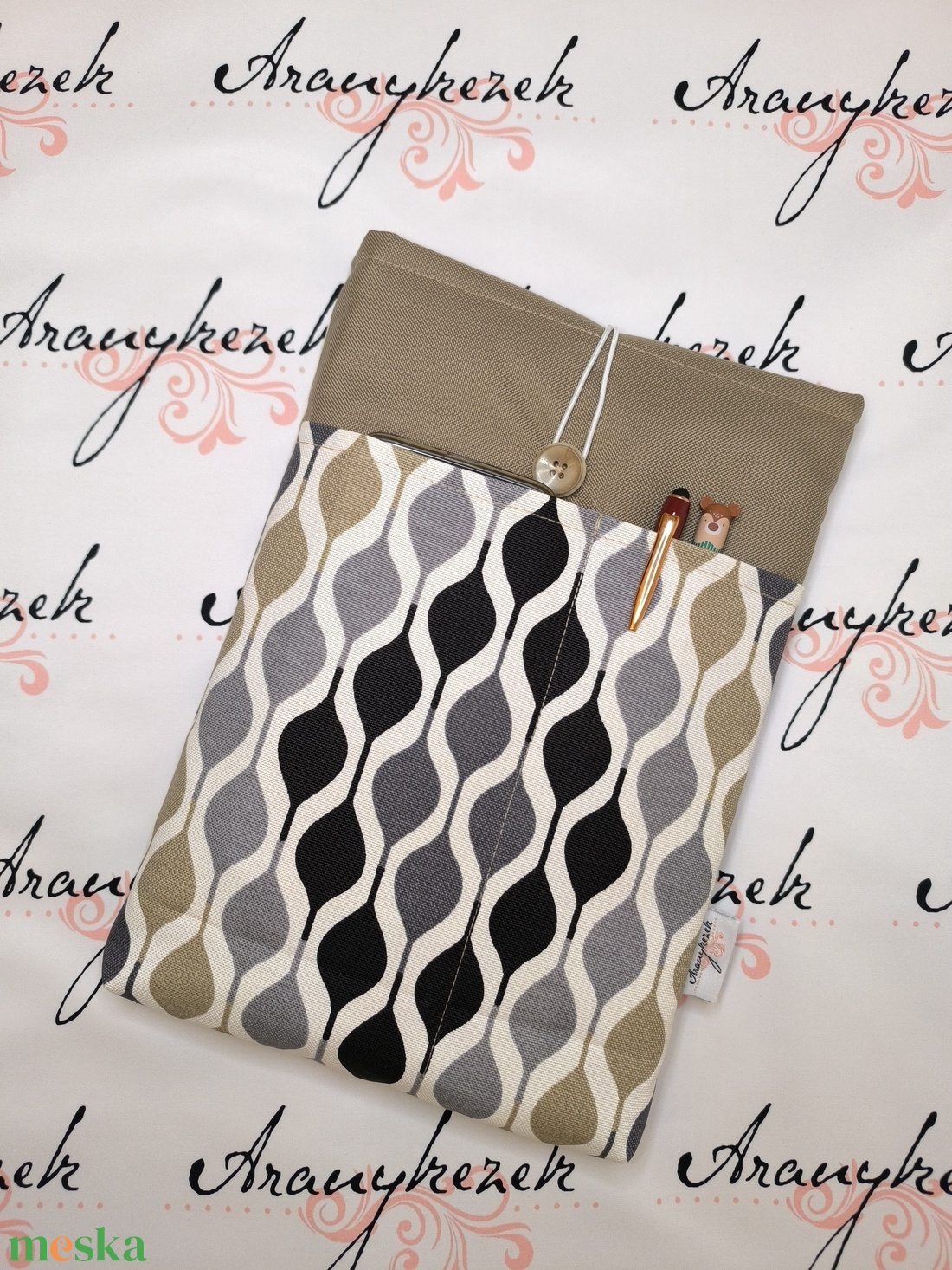 Vízhatlan könyvtok-zsebes-tolltartós - könyv & zene - könyvtok - Meska.hu