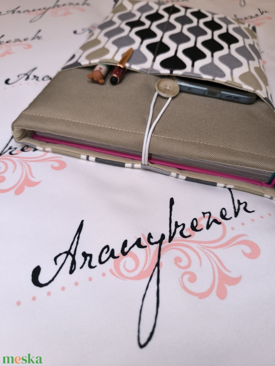 Vízhatlan könyvtok-zsebes-tolltartós - könyv & zene - könyvtok - Meska.hu