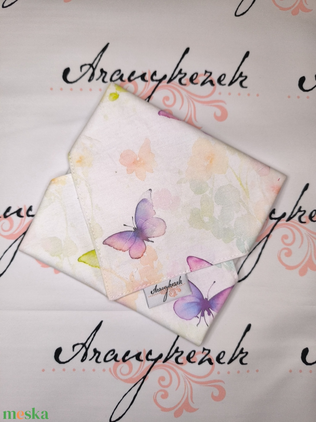 Lepkés-újraszalvéta - táska & tok - uzsonna- & ebéd tartó - szendvics csomagoló - Meska.hu