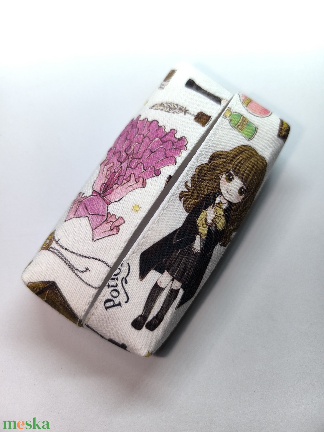 Harry Potter-bélelt papírzsebkendő tartó - táska & tok - pénztárca & más tok - zsebkendőtartó tok - Meska.hu