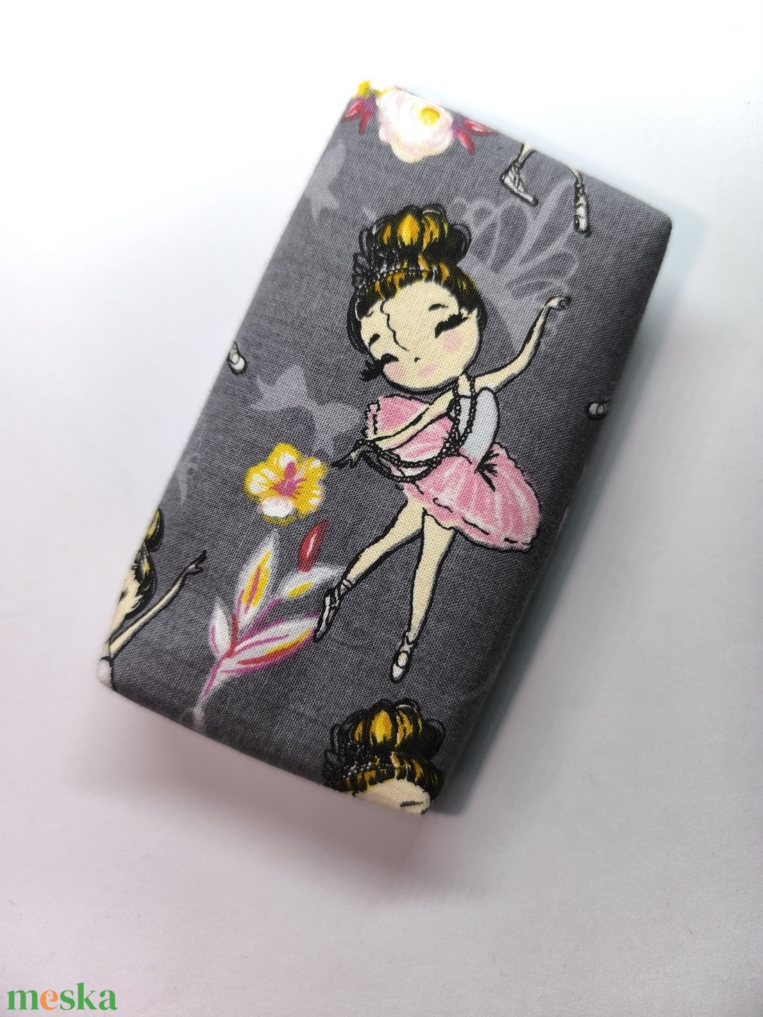 Balerinák-bélelt zsepitartó - táska & tok - pénztárca & más tok - zsebkendőtartó tok - Meska.hu