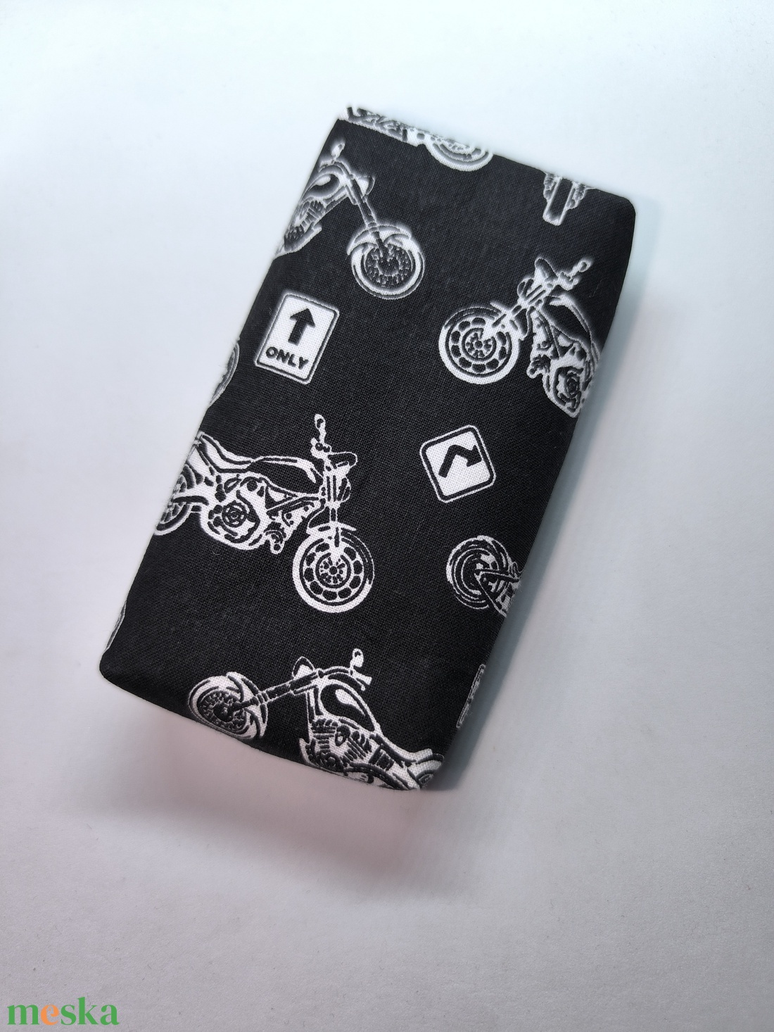 Motoros-bélelt zsepitartó - táska & tok - pénztárca & más tok - zsebkendőtartó tok - Meska.hu