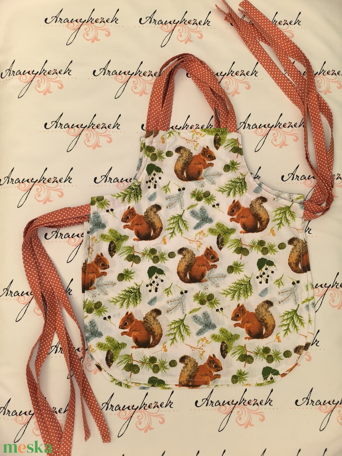 Kötény csomag mókus csoportosoknak - otthon & életmód - konyhafelszerelés, tálalás - konyhai textil - kötény - Meska.hu