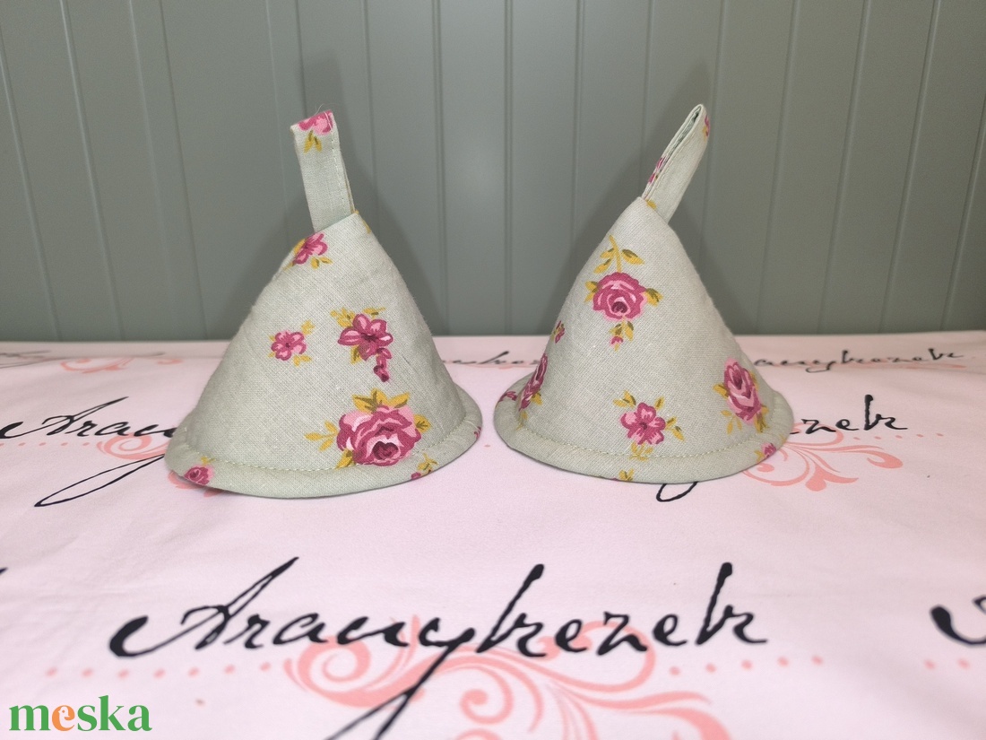 Fedőfogó párban  - otthon & életmód - konyhafelszerelés, tálalás - konyhai textil - edényfogó & edényfedő - Meska.hu