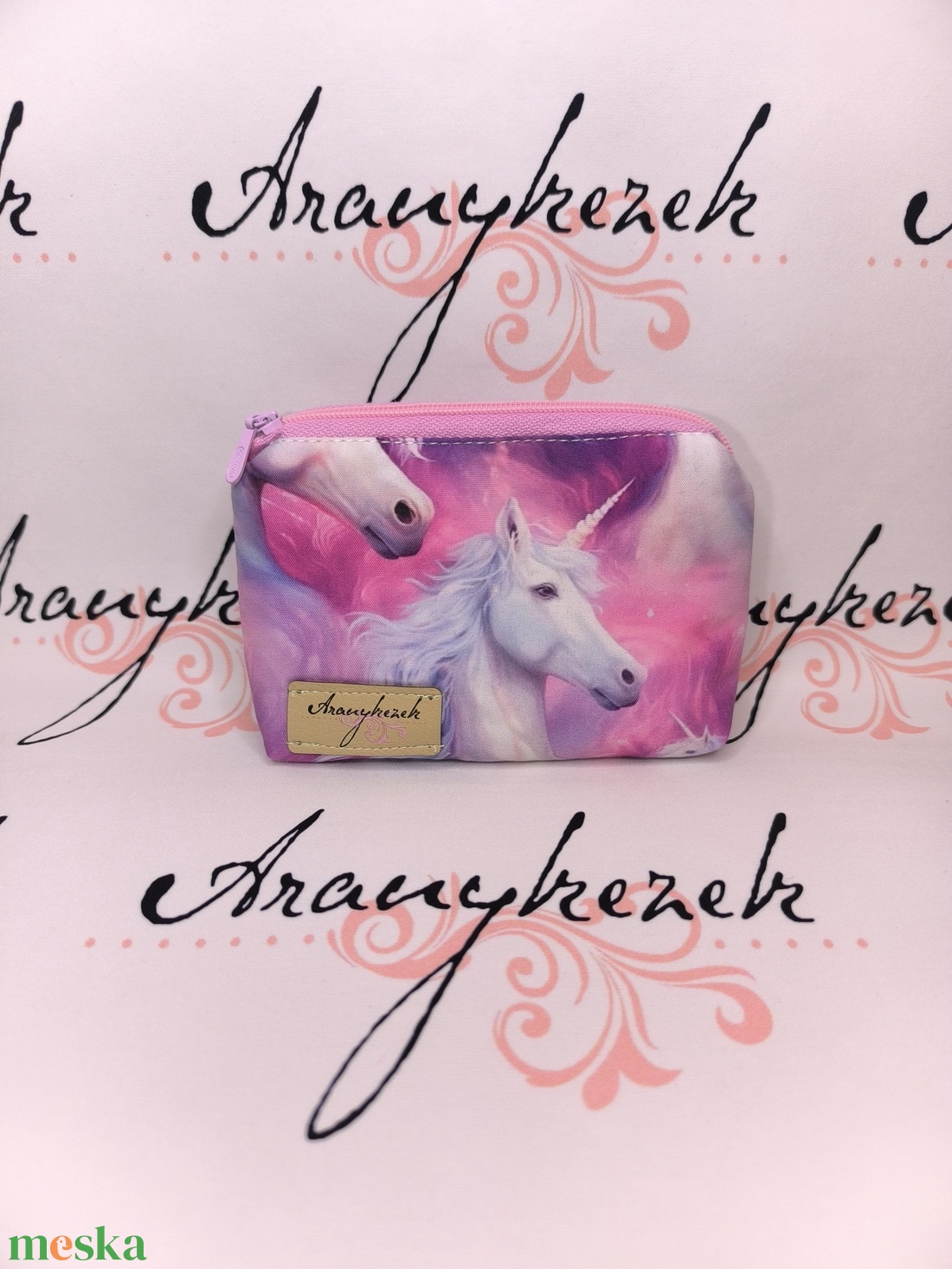 Unicornisos neszesszer XS méretben  - táska & tok - neszesszer - Meska.hu