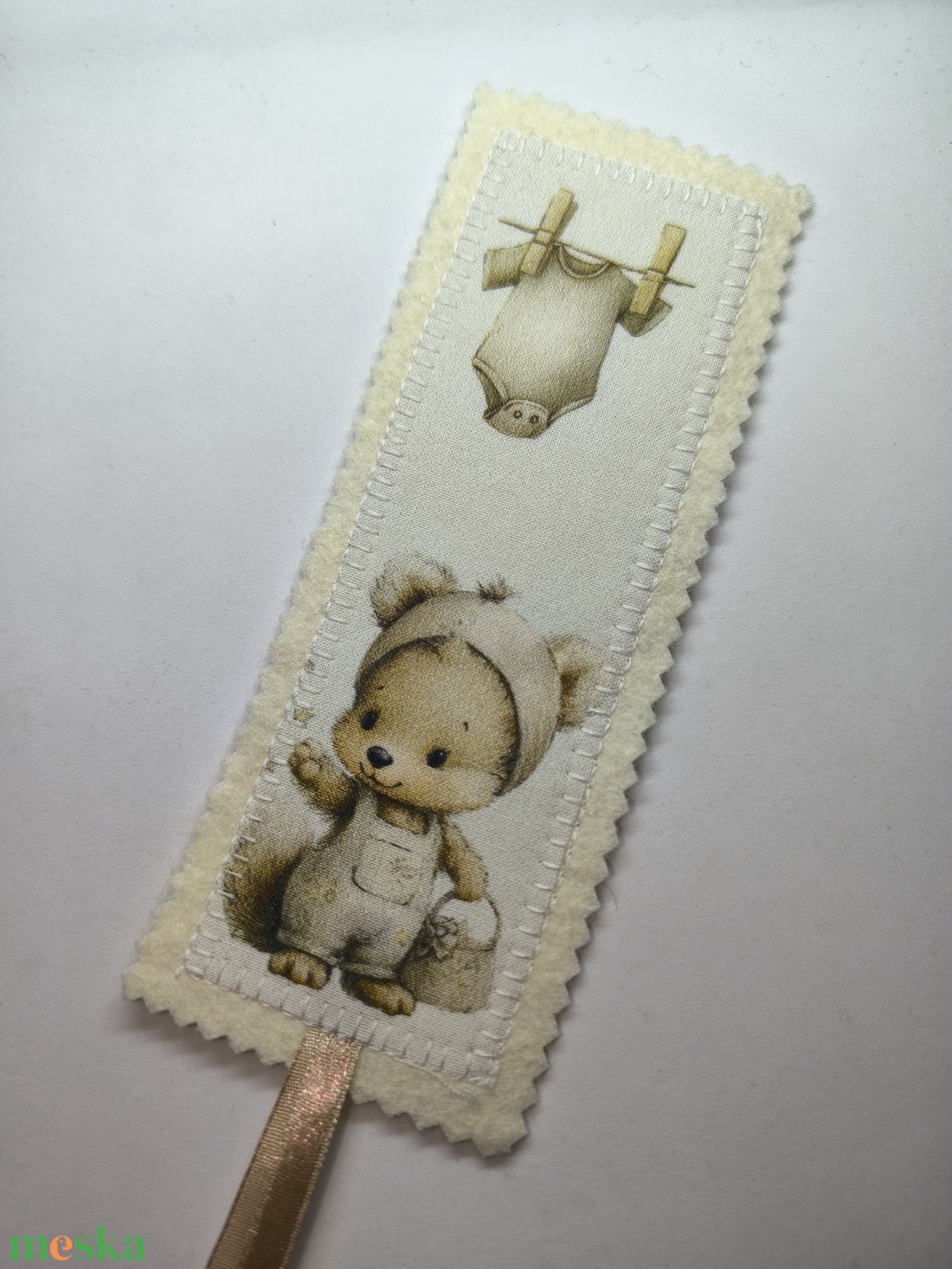 Mókus baba-könyvjelző  - könyv & zene - könyvjelző - Meska.hu