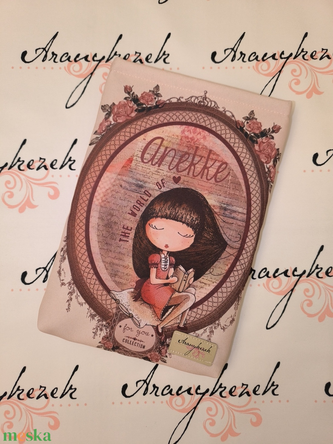 Könyvtok-tablet vagy e-book tok KISEBB méretű  - könyv & zene - könyvtok - Meska.hu