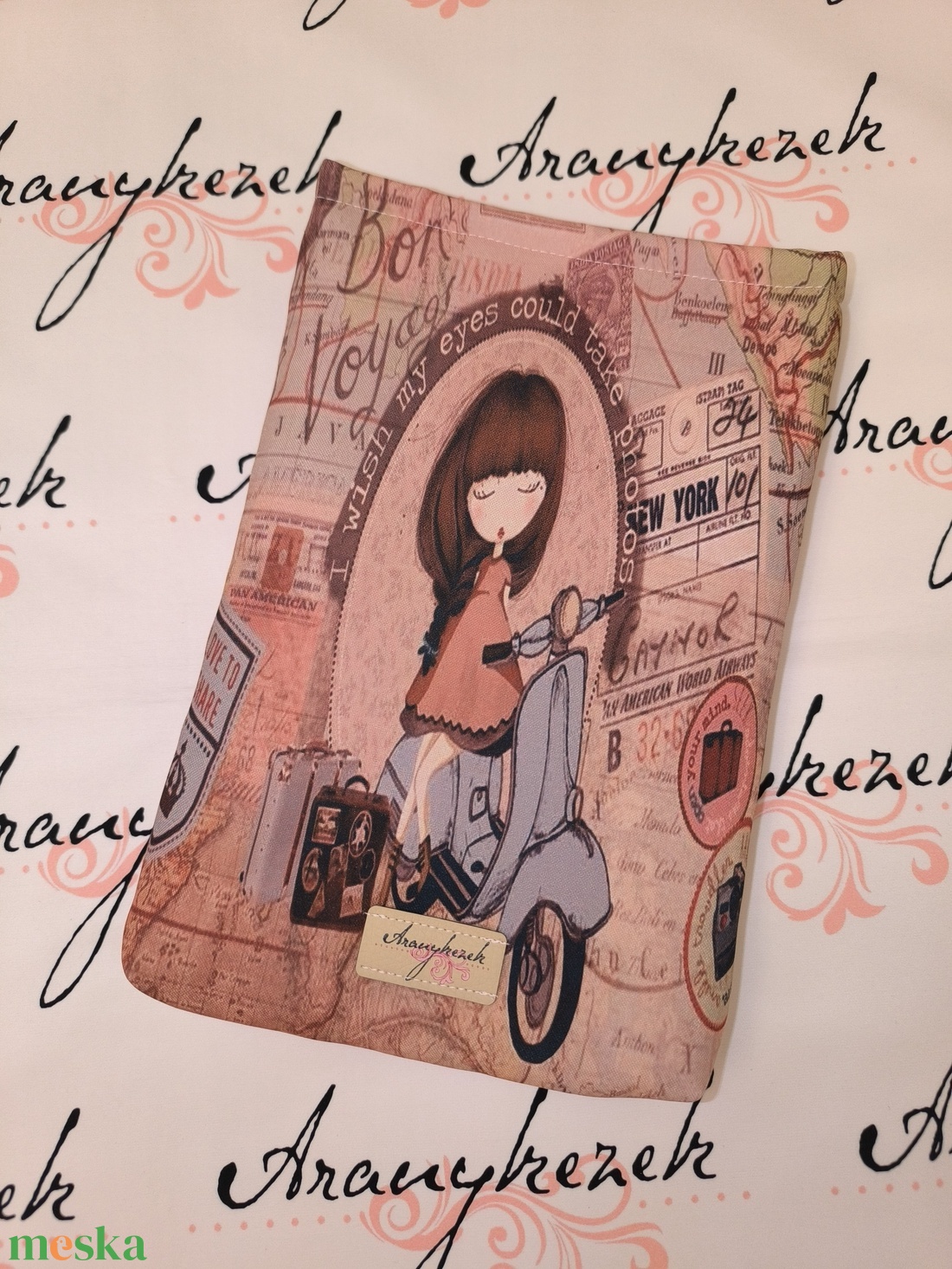 Könyvtok-tablet vagy e-book tok KISEBB méretű  - könyv & zene - könyvtok - Meska.hu