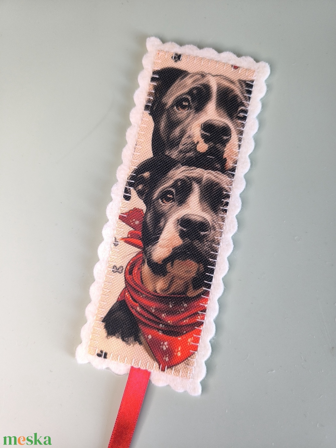 Amstaff-könyvjelző - könyv & zene - könyvjelző - Meska.hu