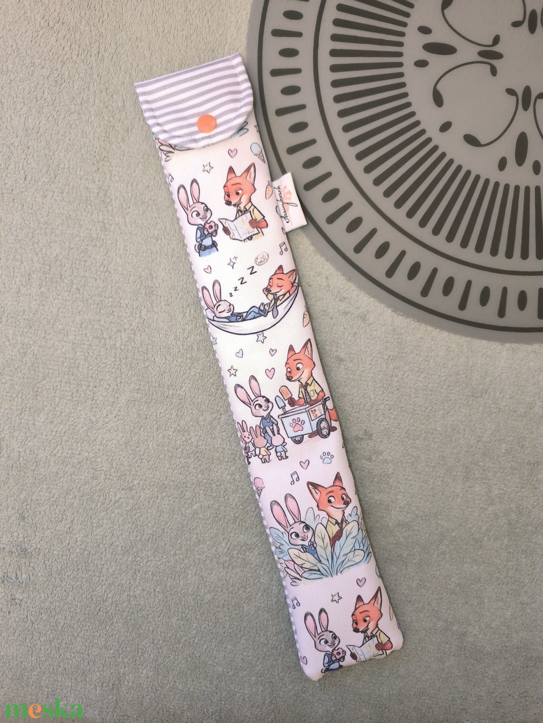 Zootropolis-vízlepergetős vászonból-furulyatok   - könyv & zene - hangszer & hangszertok - Meska.hu