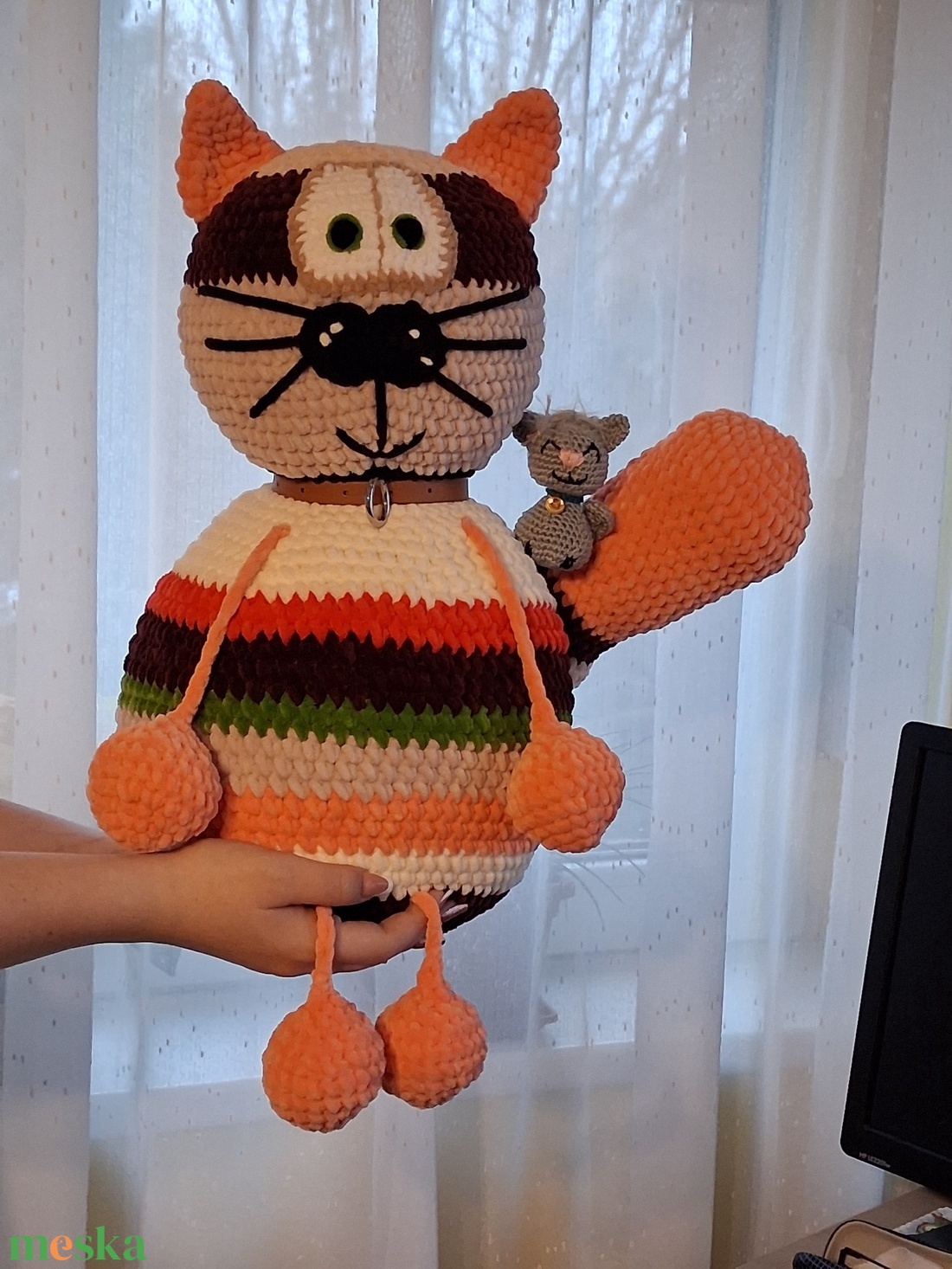 Hagrid cica - játék & sport - plüssállat & játékfigura - cica - Meska.hu