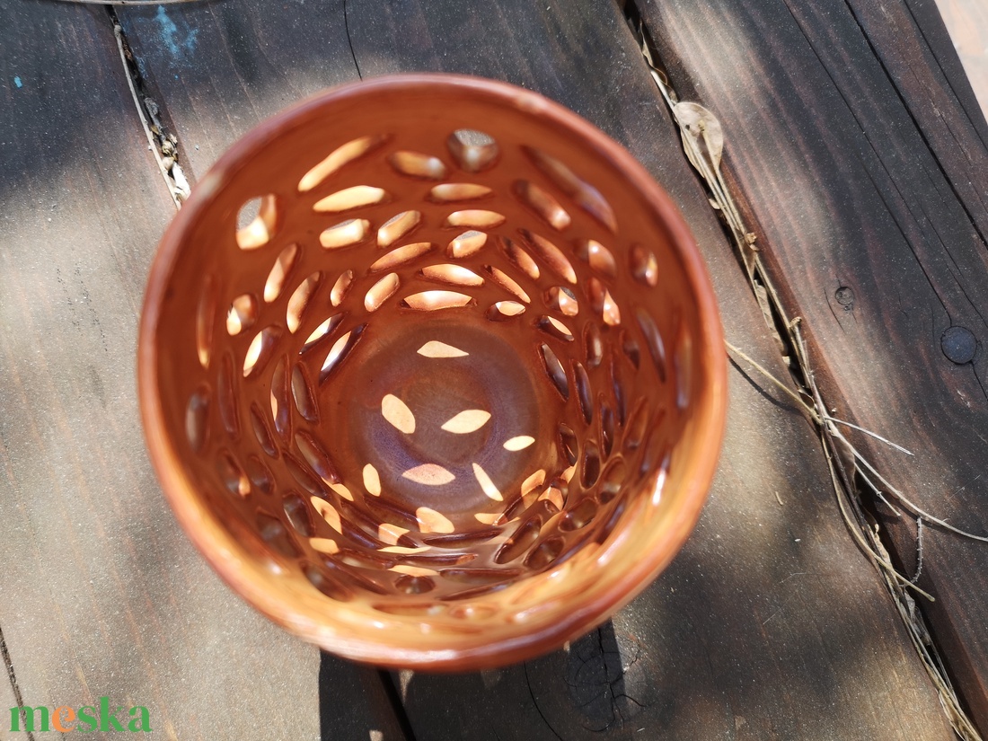 Gyertya- és mécses tartó - otthon & életmód - gyertya, illat, aroma - mécses és mécsestartó - Meska.hu