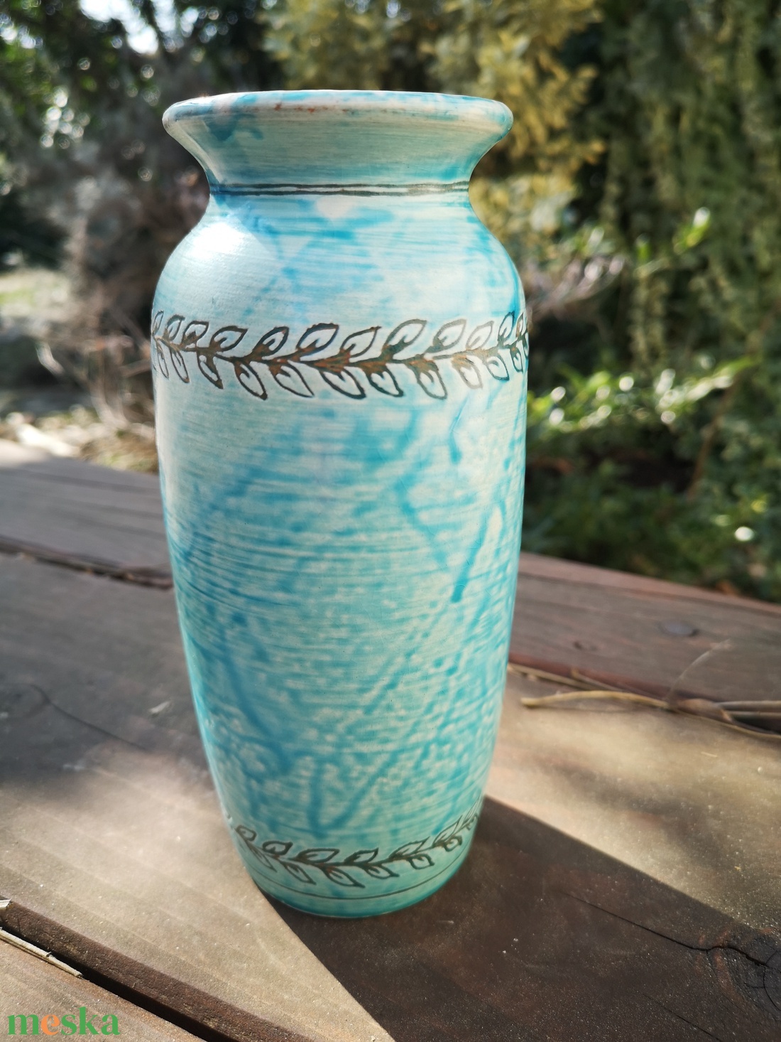 Kérámia váza - otthon & életmód - virágdekoráció - virágtartó - váza - Meska.hu