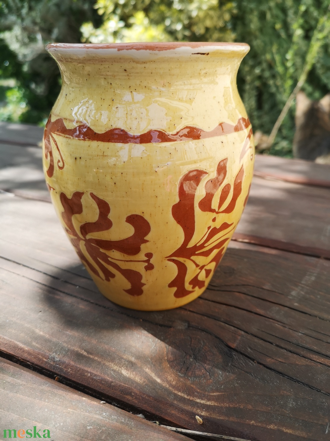 Kerámia váza - otthon & életmód - virágdekoráció - virágtartó - váza - Meska.hu