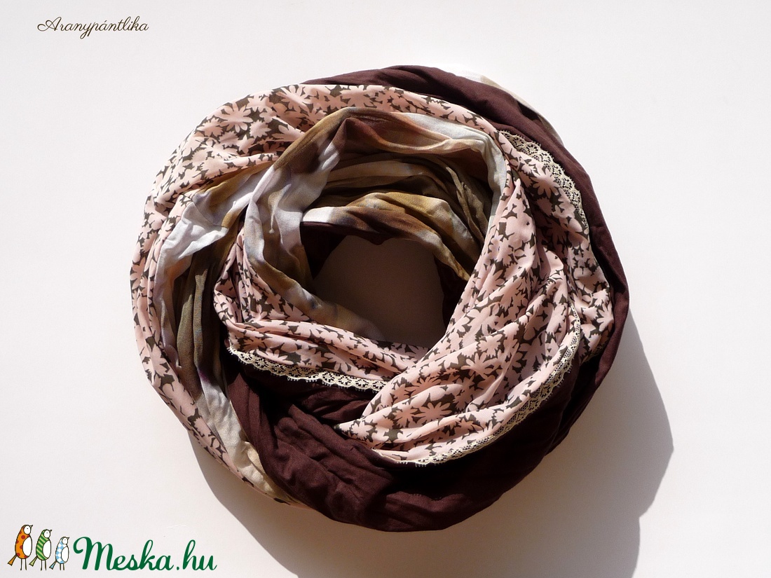 Őszi natúr  (őszi-tavaszi csősál) - Aranypántlika - ruha & divat - sál, sapka, kendő - sál - Meska.hu Őszi natúr  (őszi-tavaszi csősál) - Aranypántlika - ruha & divat - sál, sapka, kendő - sál - Meska.hu