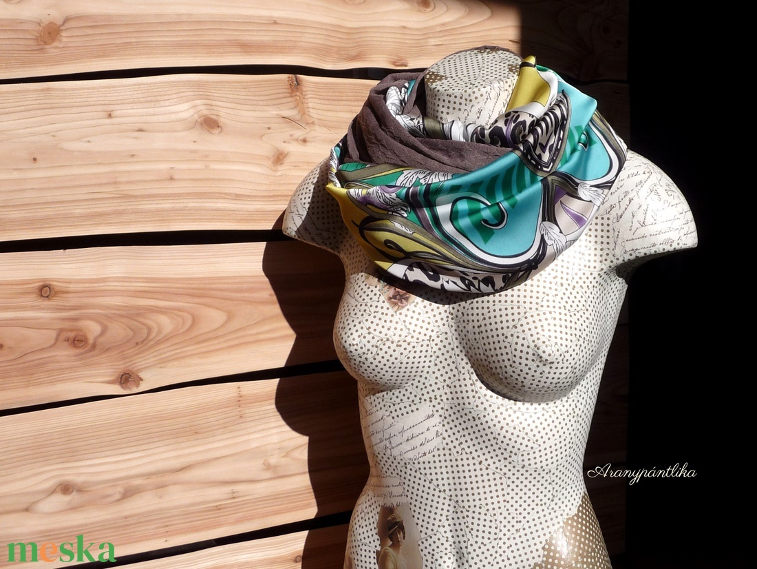 Tavasz a nagyvárosban (selyem-dzsörzé csősál) - ruha & divat - sál, sapka, kendő - sál - Meska.hu Tavasz a nagyvárosban (selyem-dzsörzé csősál) - ruha & divat - sál, sapka, kendő - sál - Meska.hu