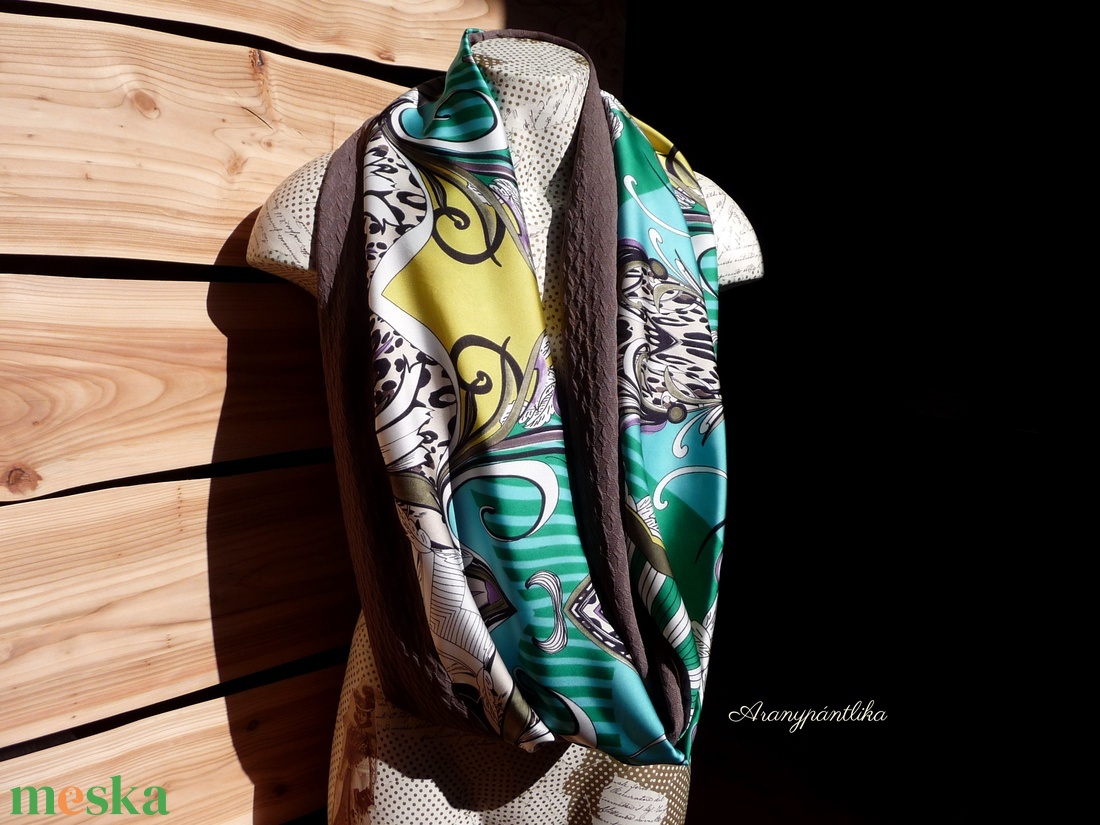 Tavasz a nagyvárosban (selyem-dzsörzé csősál) - ruha & divat - sál, sapka, kendő - sál - Meska.hu Tavasz a nagyvárosban (selyem-dzsörzé csősál) - ruha & divat - sál, sapka, kendő - sál - Meska.hu